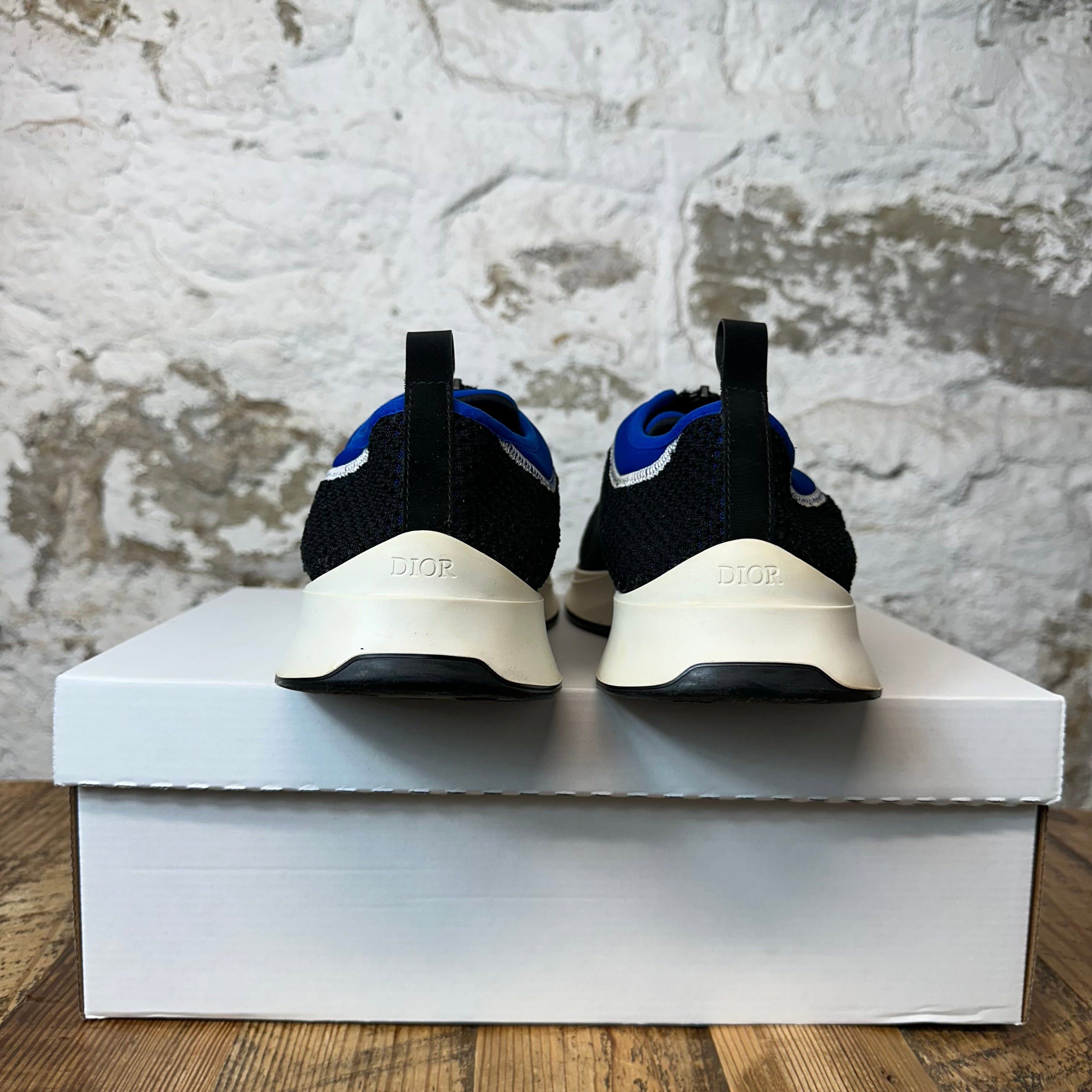 Dior Dior B25 Blue Black White Zipper Sneaker Sz 9 (42) Size US 9 / EU 42 - 6 Thumbnail