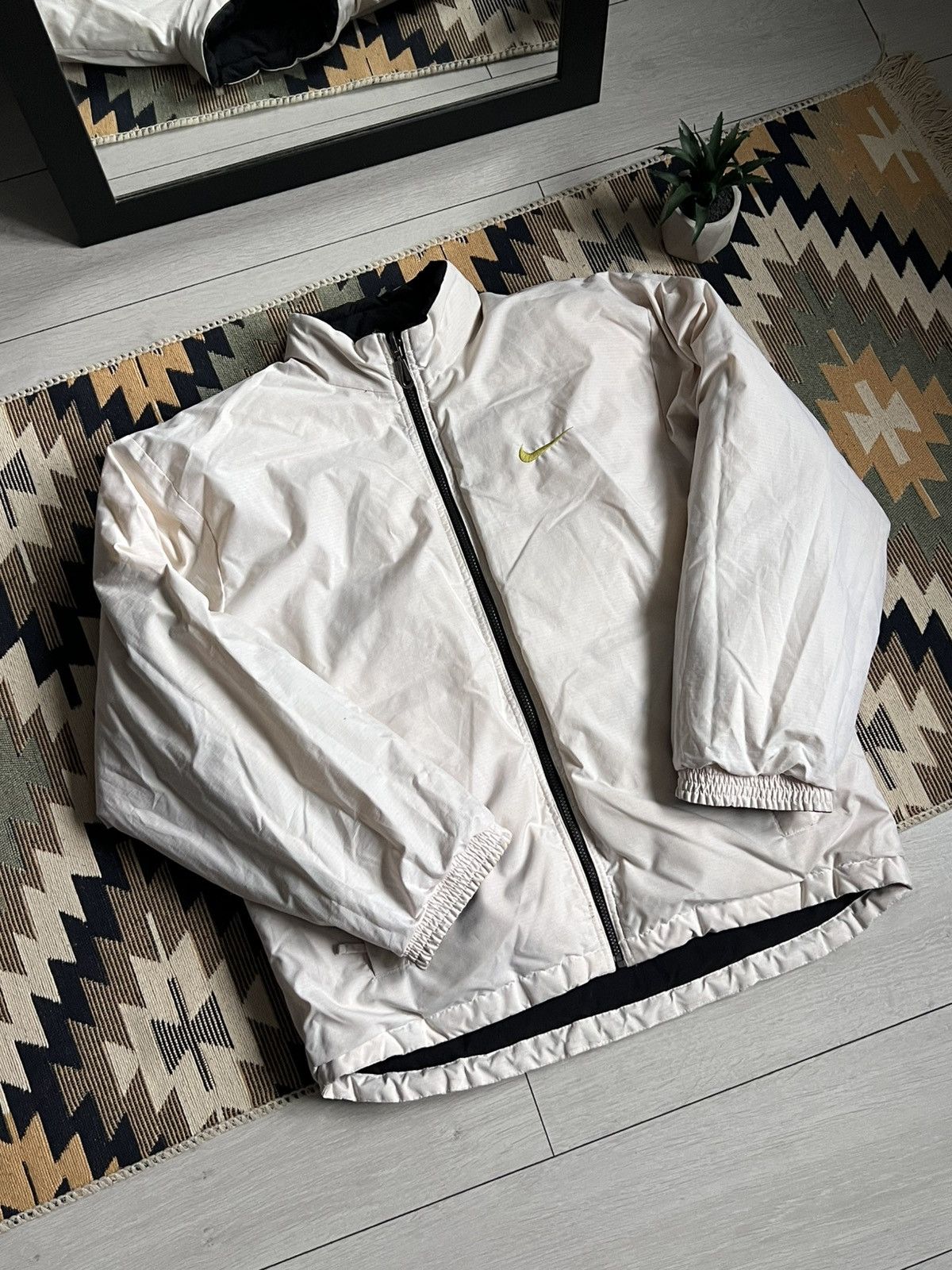 Nike Nike Vintage Y2k Two Side Puffer Reversible Down Jacket Size US M / EU 48-50 / 2 - 7 Thumbnail