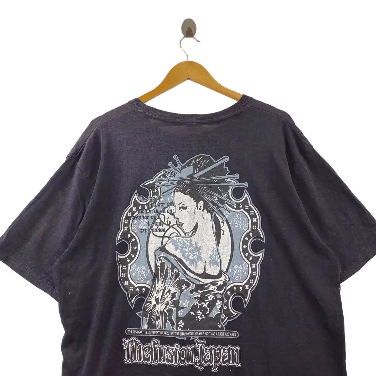 Vintage Vintage LOCK HEAVEN GEISHA The Fusion Heaven Tattoo Size 3XL / US 20-22 - 2 Thumbnail