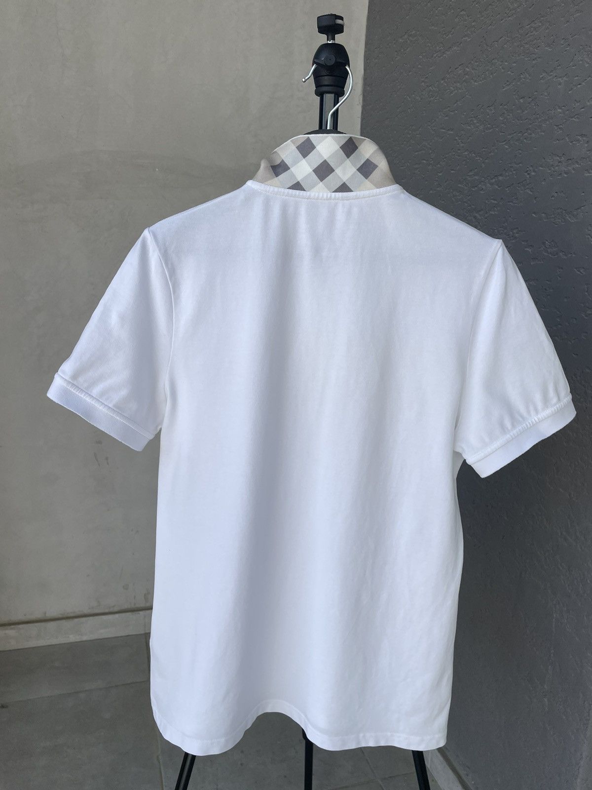 Burberry Burberry Polo Nova Check Details T-Shirt Size XL / US 12-14 / IT 48-50 - 7 Thumbnail