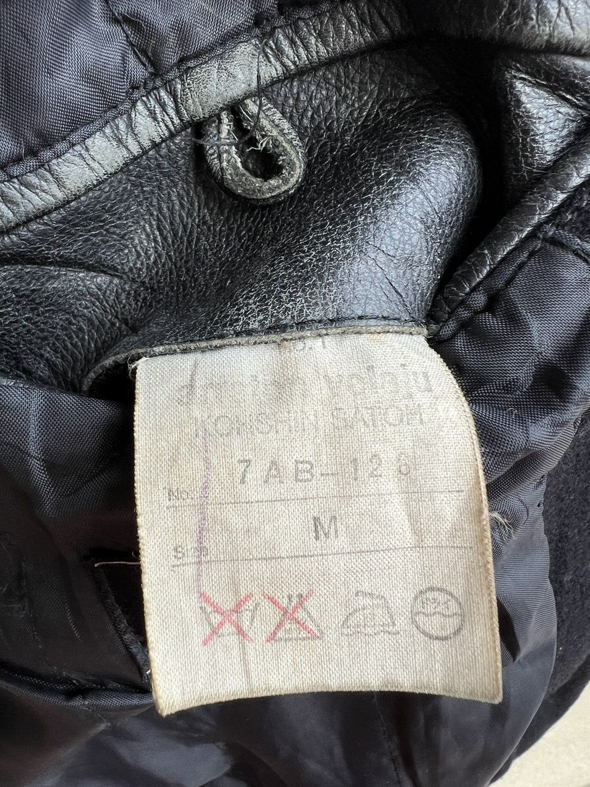 Leather Vintage Arrston Volaju Japan Distress Hybrid Leather Jacket Size US M / EU 48-50 / 2 - 25 Thumbnail