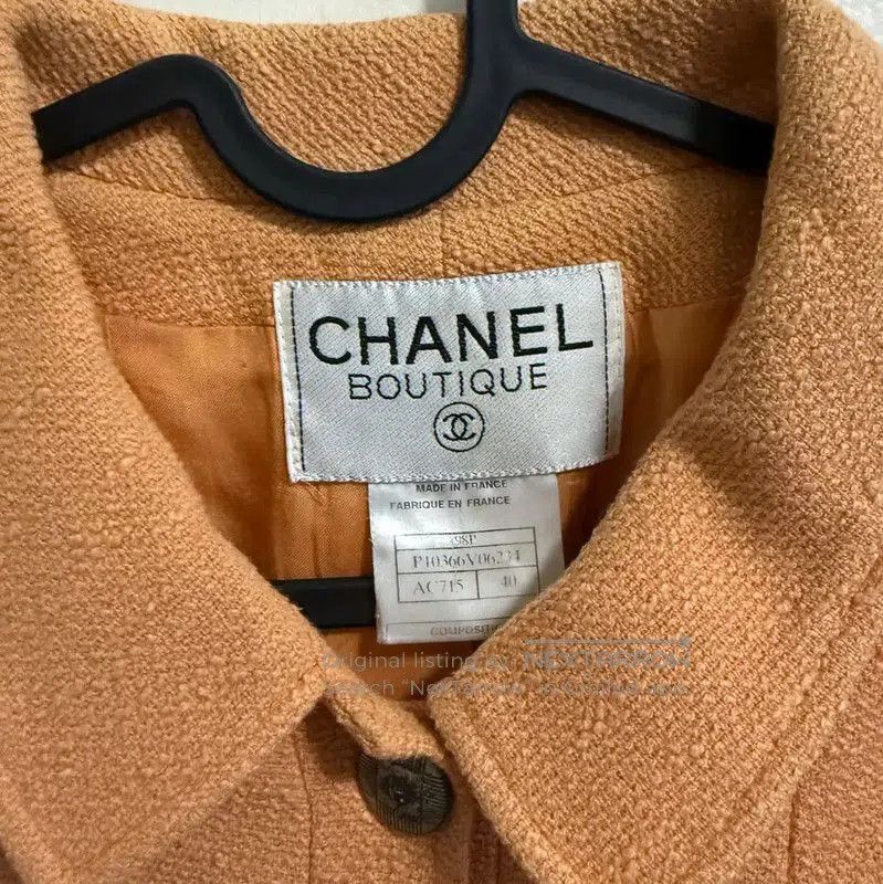 Chanel Chanel Orange Polyester Pullover Sweater . Size XS / US 0-2 / IT 36-38 - 5 Thumbnail