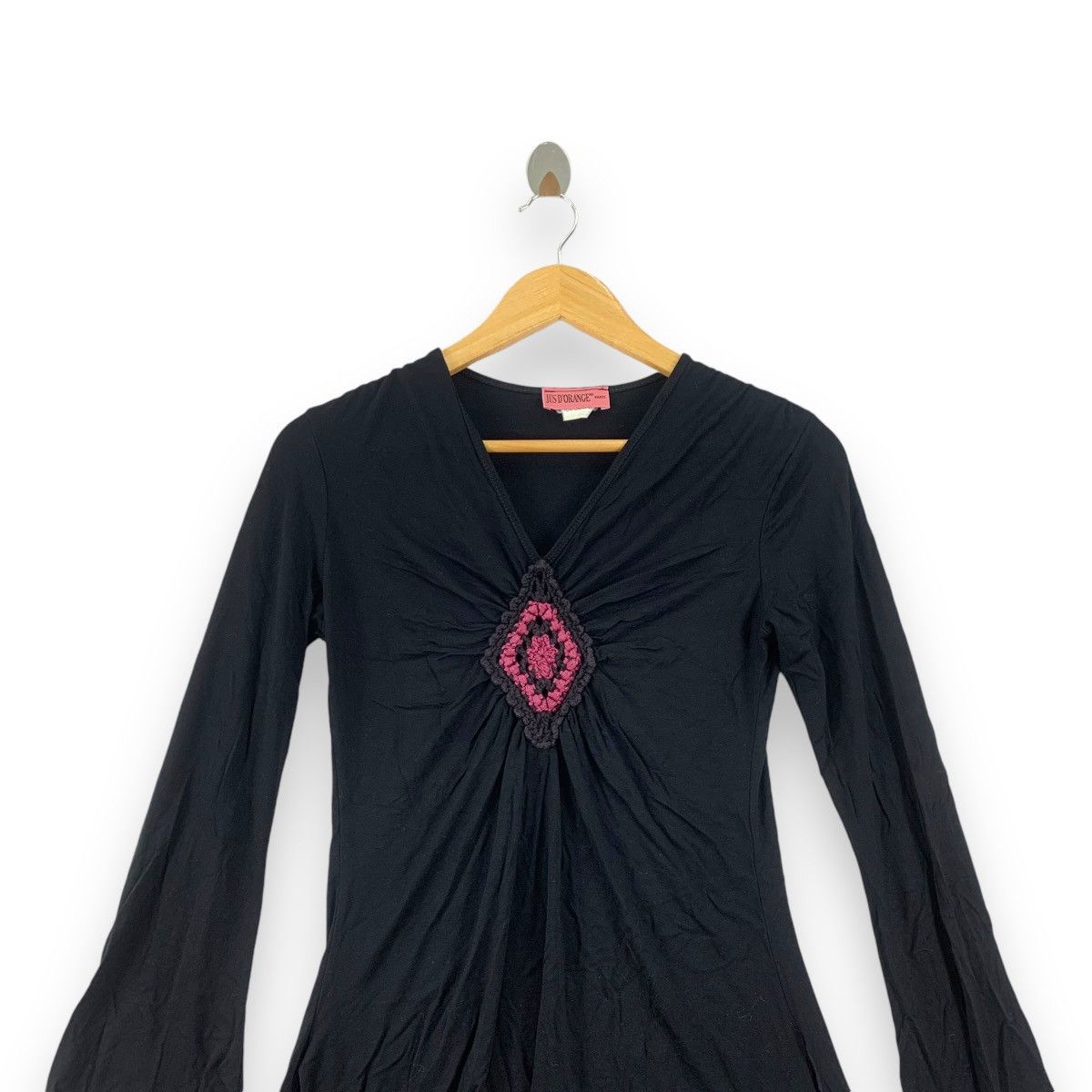Vintage Vintage JUS D’ORANGE PARIS Pret A Porter Blouse Size M / US 6-8 / IT 42-44 - 2 Thumbnail