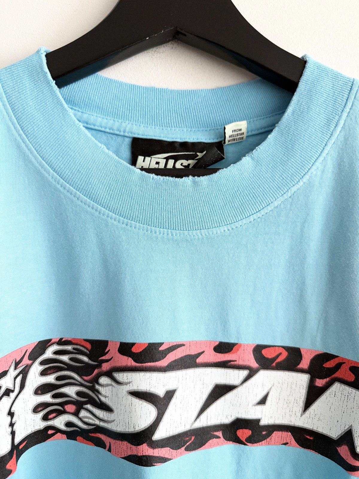 HELLSTAR STEAL! HELLSTAR Box Logo Blue Tee Size US M / EU 48-50 / 2 - 5 Thumbnail