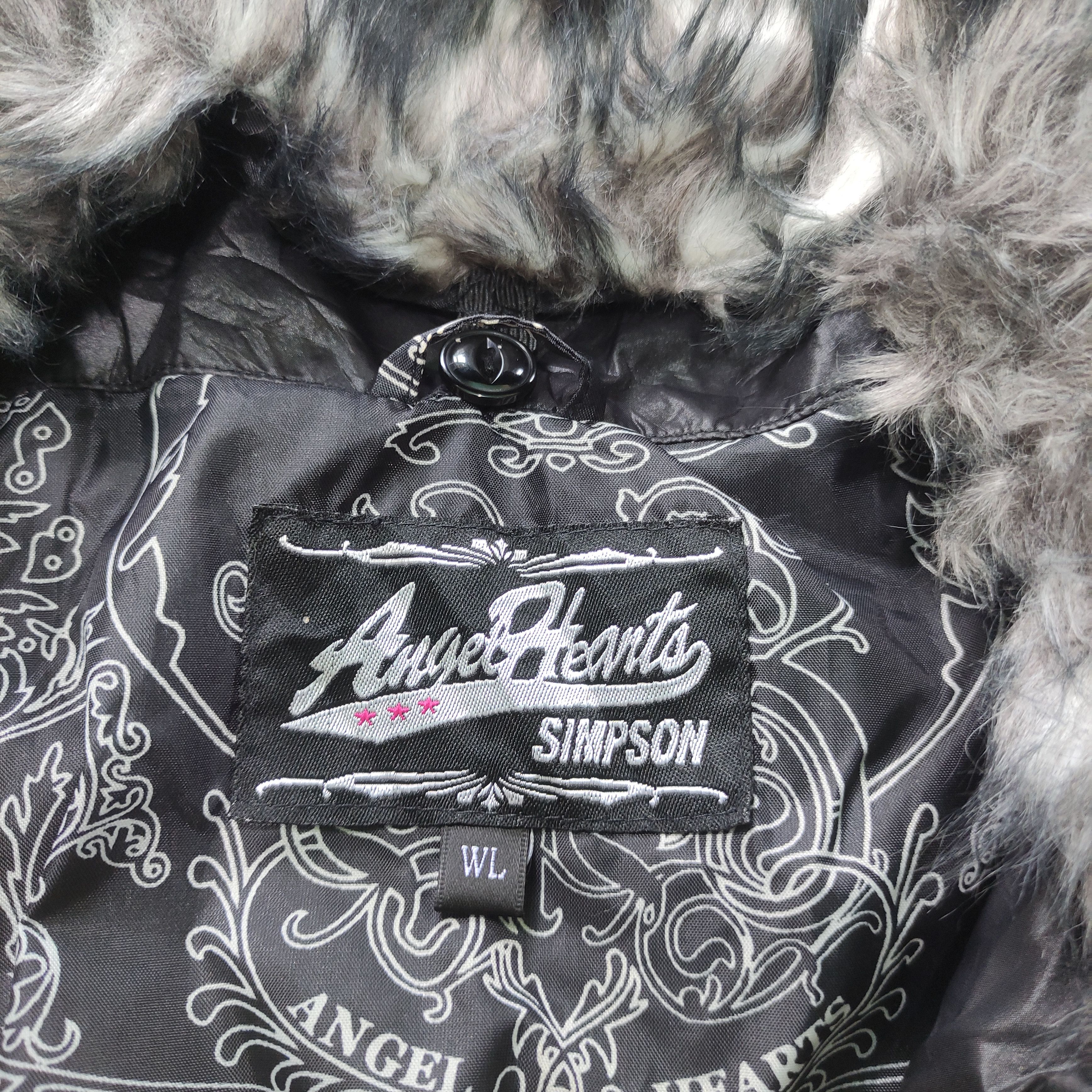 If Six Was Nine Angel Hearts “Simpsons” biker jacket style Gostar De Fuga Size US M / EU 48-50 / 2 - 12 Thumbnail