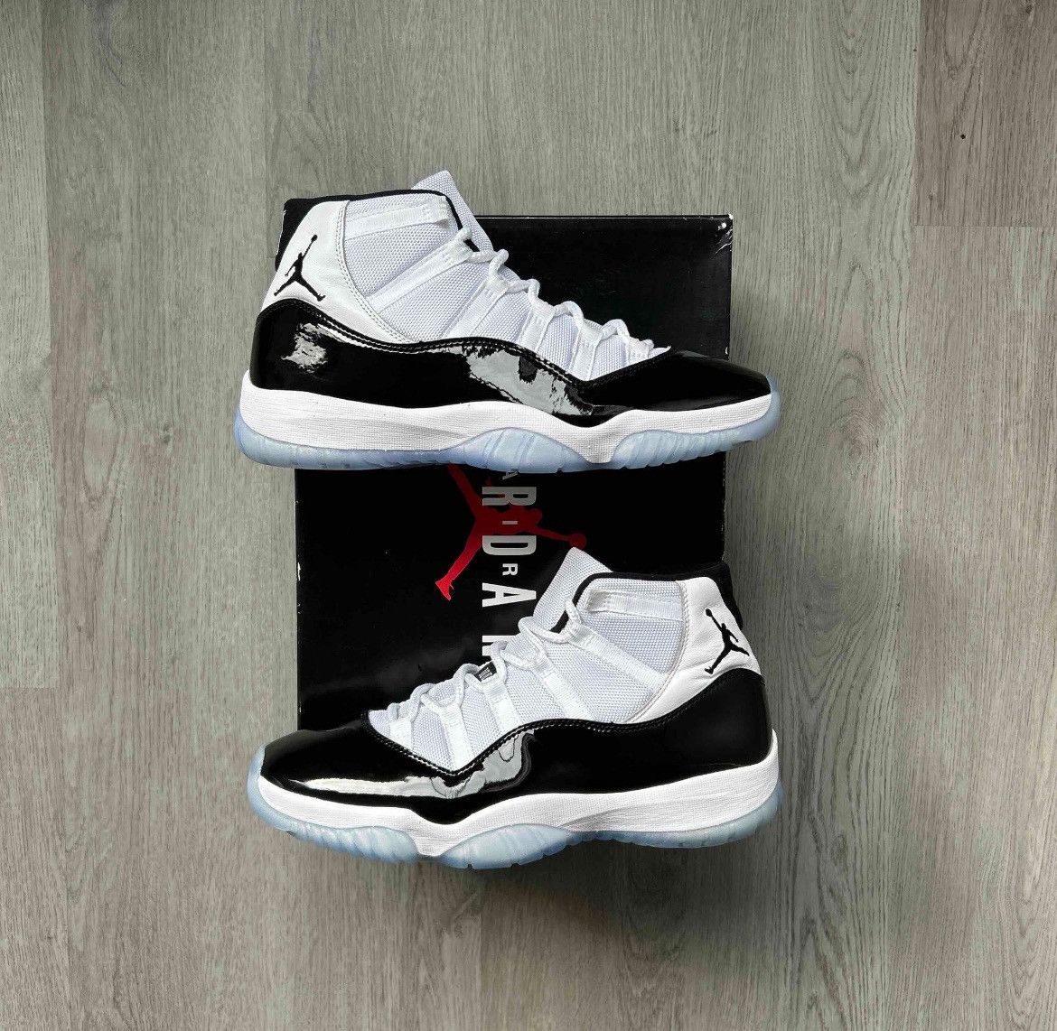 Size Nike Air Jordan 11 Retro Concord 2018 CLEAN Black