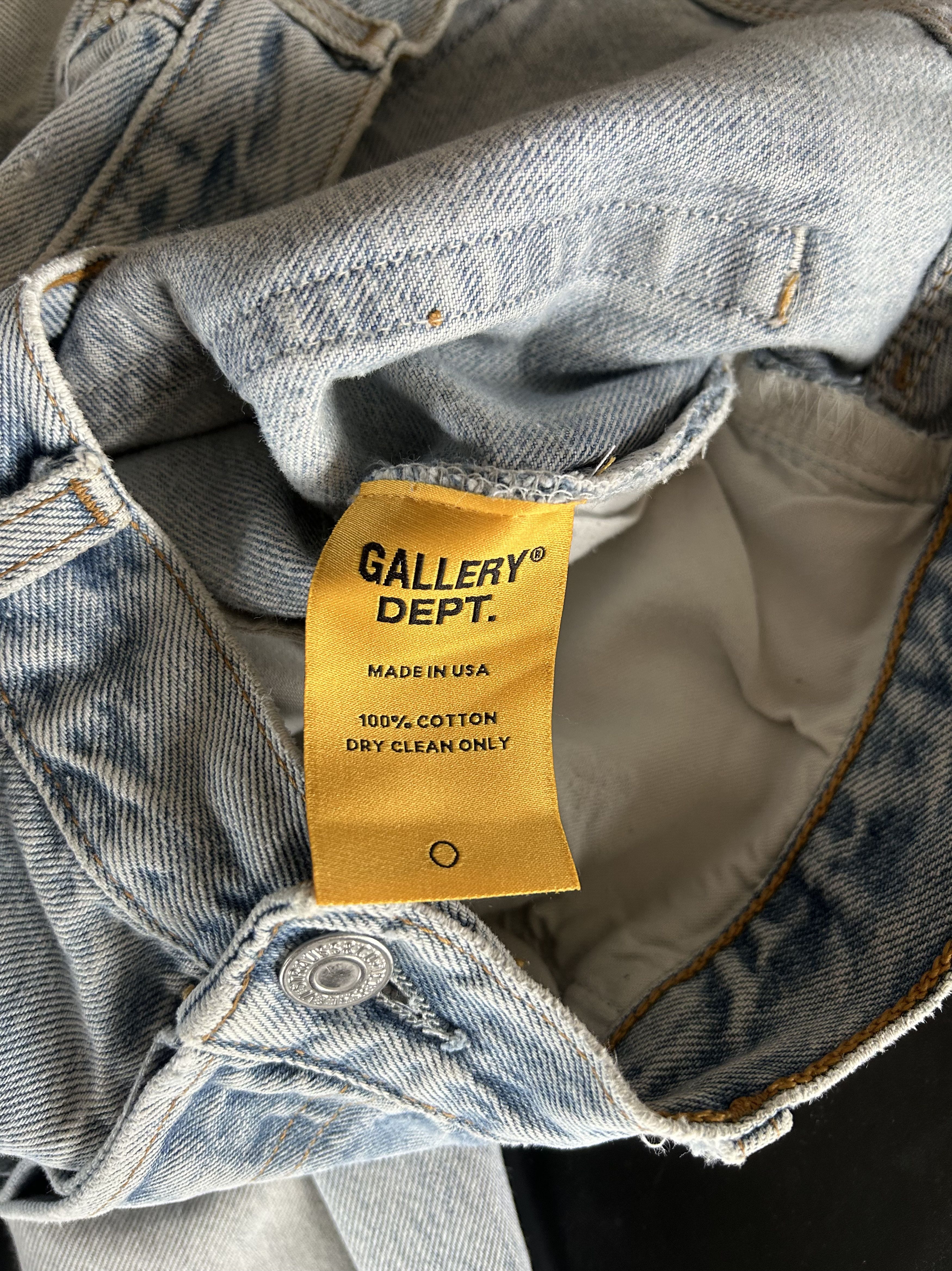 Gallery Dept. Gallery Dept Blue Denim LA Flare Size US 30 / EU 46 - 9 Thumbnail