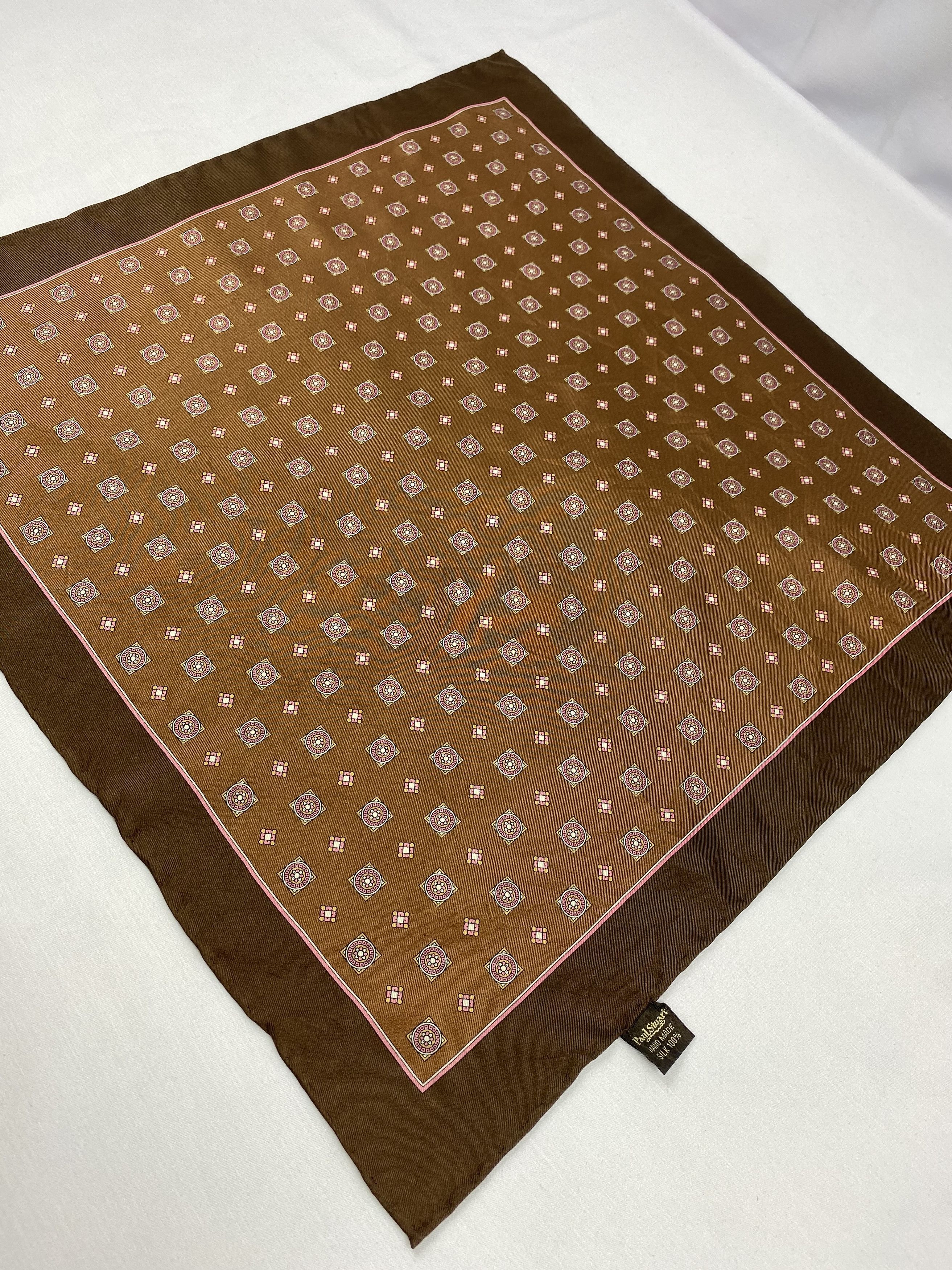 Paul Stuart × Vintage Paul Stuart Handkerchief / Bandana / Neckerchief Size ONE SIZE - 4 Thumbnail