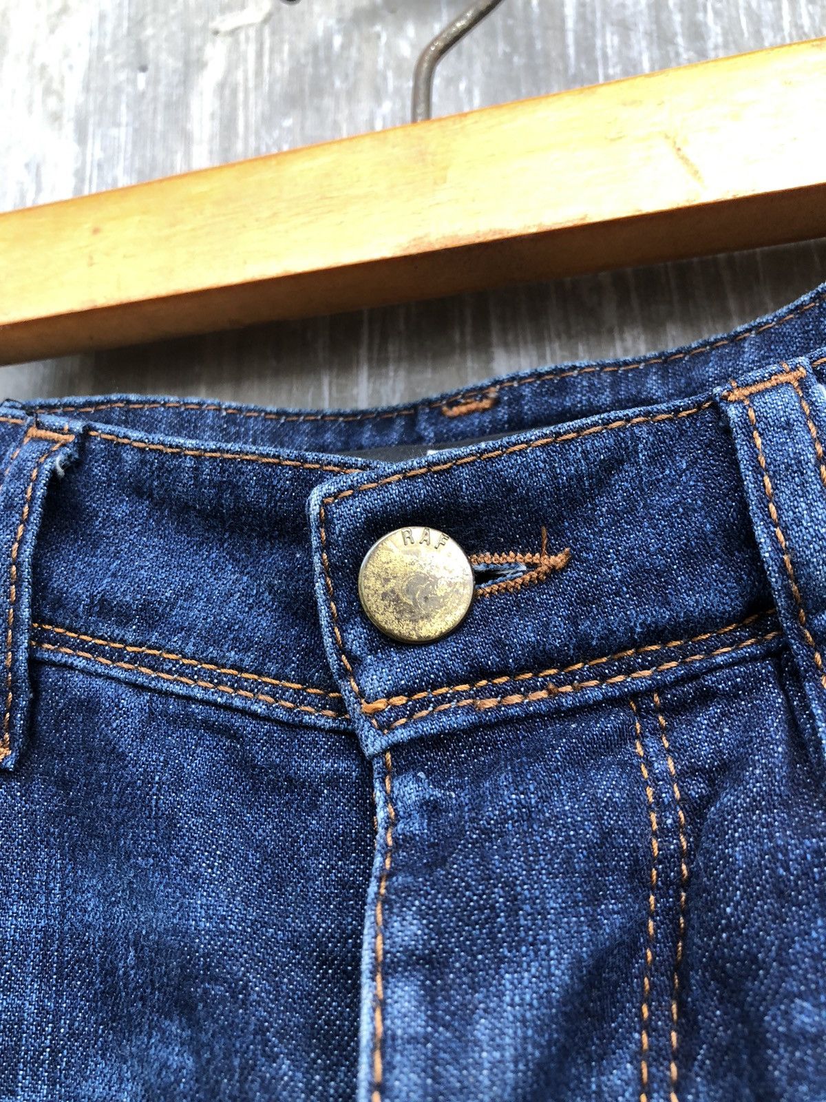 Designer Raf By Raf Simons Distressed Denim Size US 32 / EU 48 - 5 Thumbnail