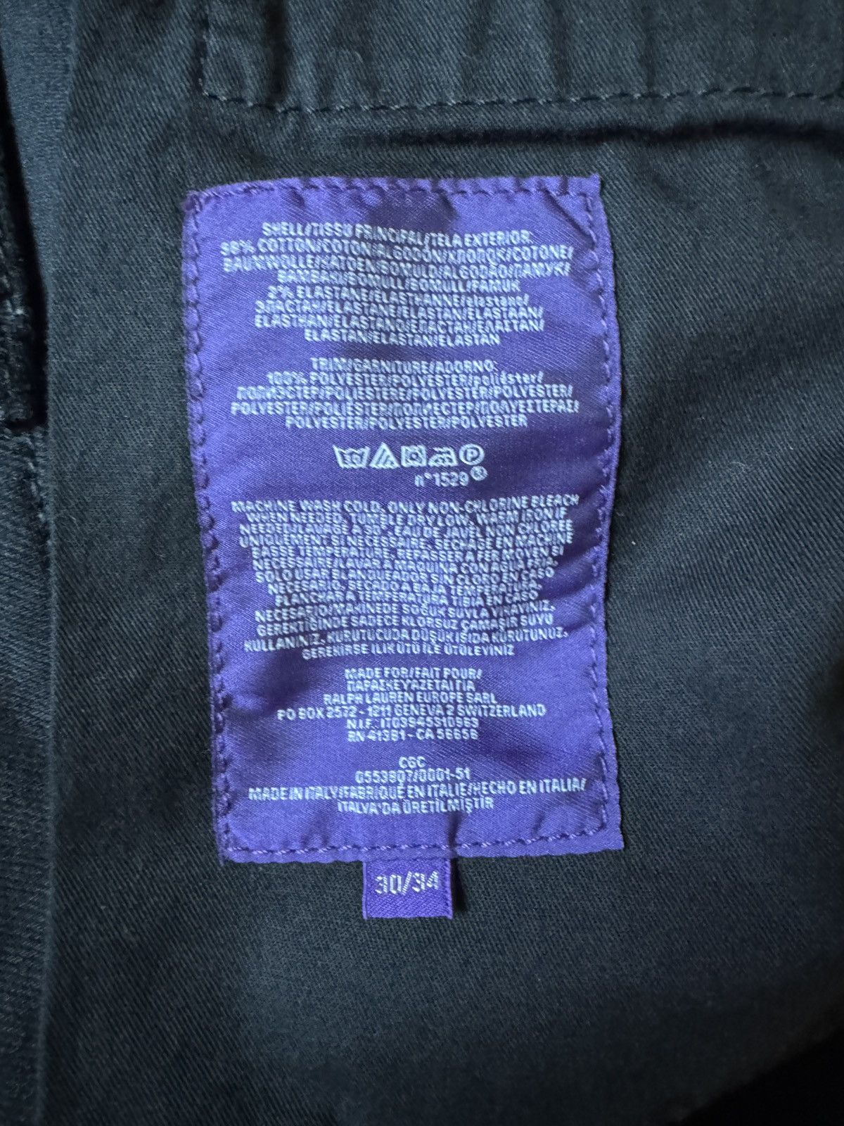 Ralph Lauren Purple Label Purple Label Ralph Lauren Skinny Moto Jeans Size US 30 / EU 46 - 8 Thumbnail