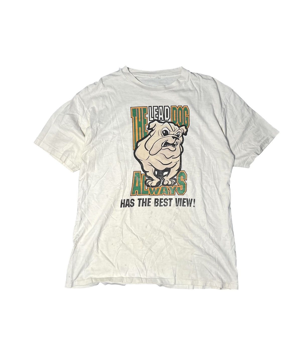 Vintage Vintage Lead Dog Tee 90s Size US XL / EU 56 / 4 - 1 Thumbnail