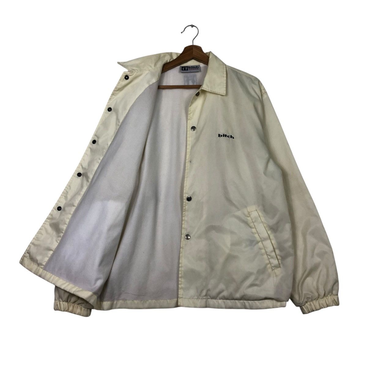 Japanese Brand 🔥VINTAGE COACH JACKET SNAP BUTTON BITCH SKATEBOARD BIG LOGO Size US L / EU 52-54 / 3 - 11 Thumbnail
