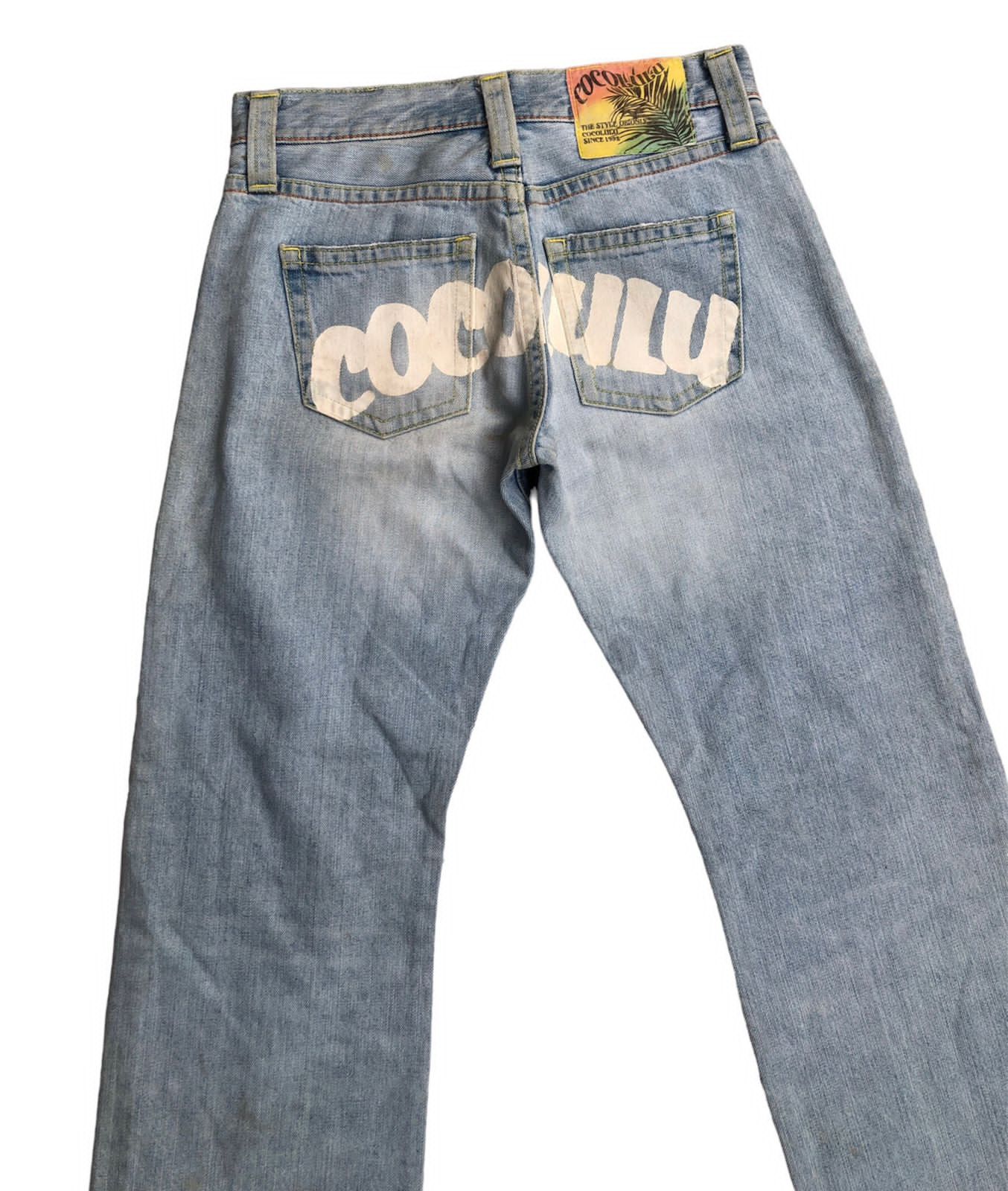 Japanese Brand Vintage cocolulu painted jeans Size US 28 / EU 44 - 2 Thumbnail