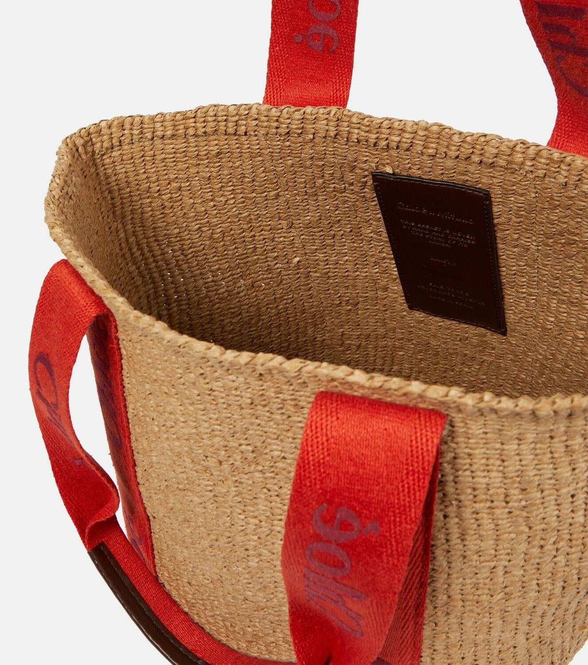 Chloe o1loc1c10226 Size: OS / Woody Basket Bag in Tawny Orange Size ONE SIZE - 3 Thumbnail