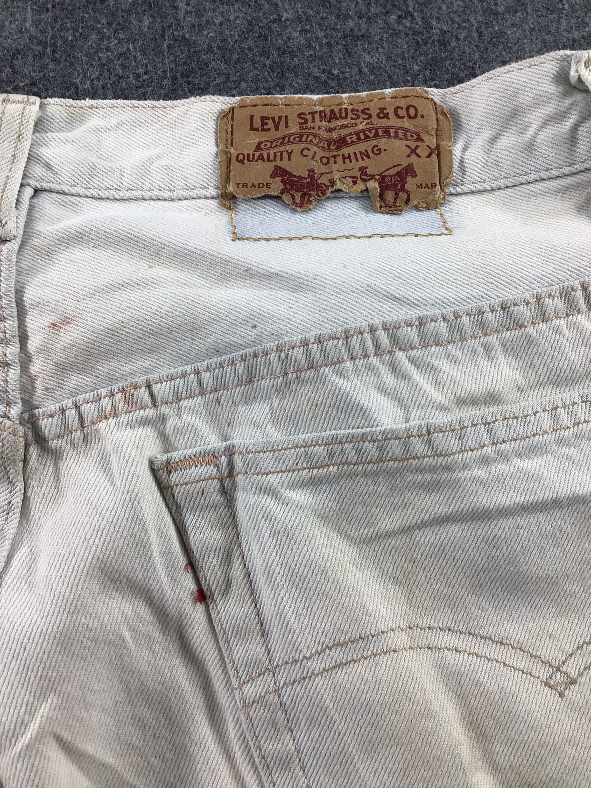 Levi's Vintage 90s Levis 501 Jeans-J805 Size US 35 - 5 Thumbnail
