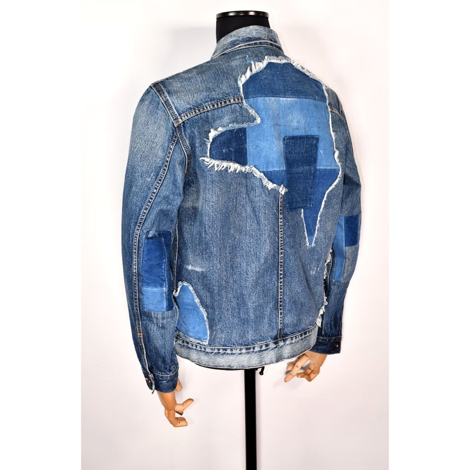 Levi's Levi’s Made & Crafted Boro Trucker Type IV Patched Jacket Made in Japan size 3 L Size US L / EU 52-54 / 3 - 7 Thumbnail