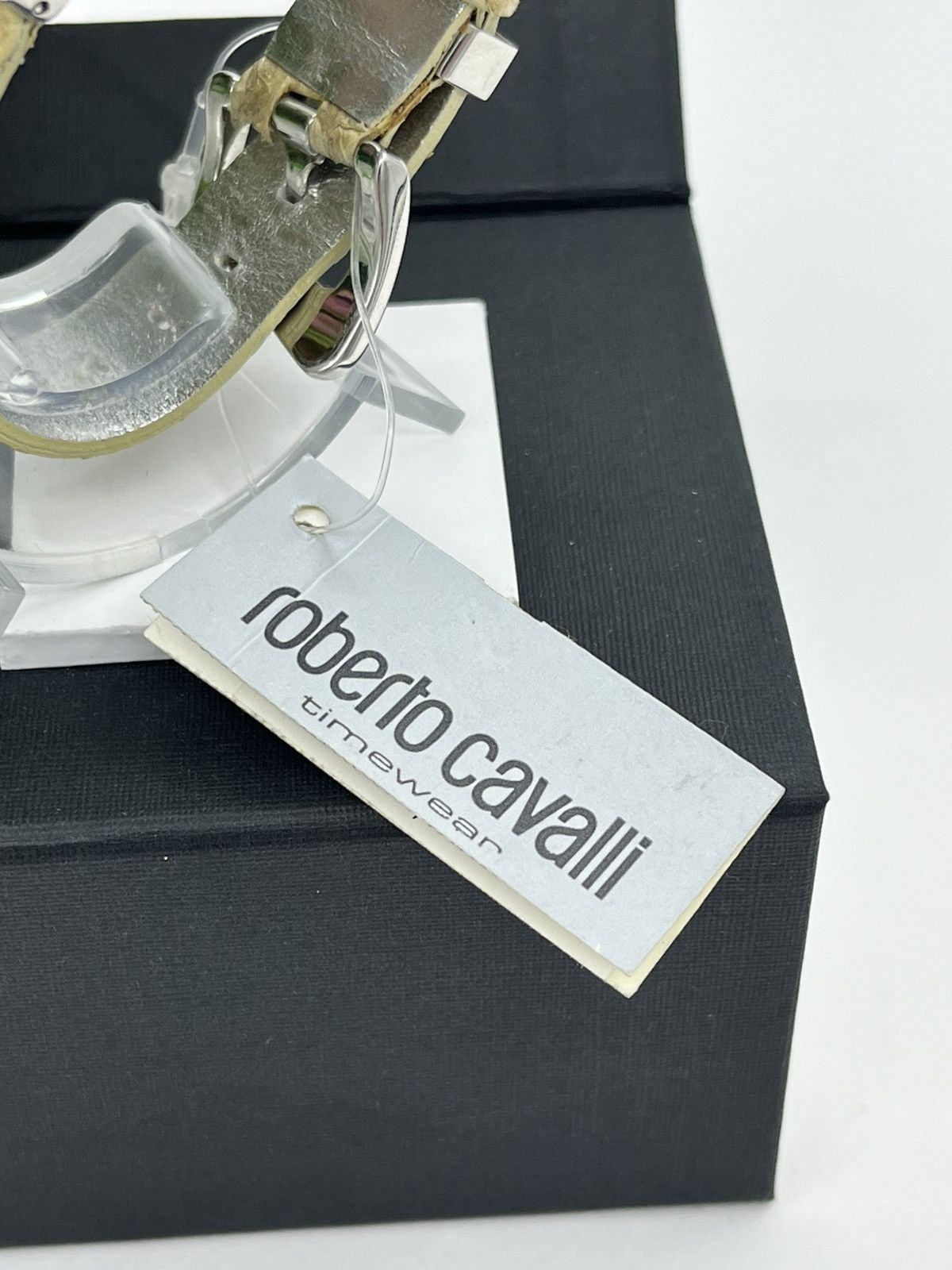 Roberto Cavalli Roberto Cavalli Women's Quartz Wristwatch Leather Strap -New Size ONE SIZE - 7 Thumbnail