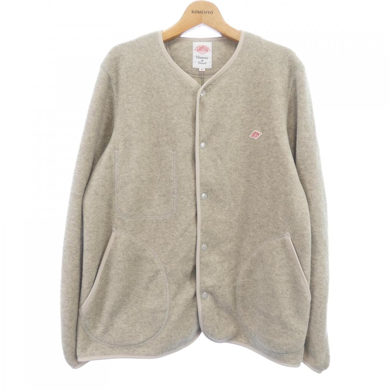 Danton Danton Collarless Fleece Jacket in Marble size 40 Size US M / EU 48-50 / 2 - 1 Thumbnail