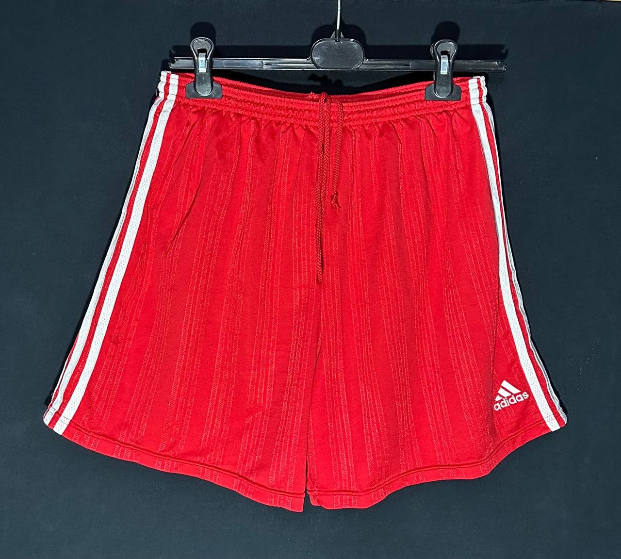Adidas × Vintage Adidas Vintage Running Shorts Red White made in south africa Size US 32 / EU 48 - 1 Thumbnail