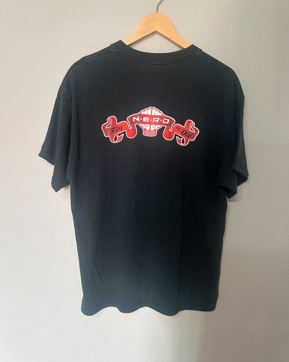 Vintage Vintage n.e.r.d fly or die Size US L / EU 52-54 / 3 - 3 Thumbnail
