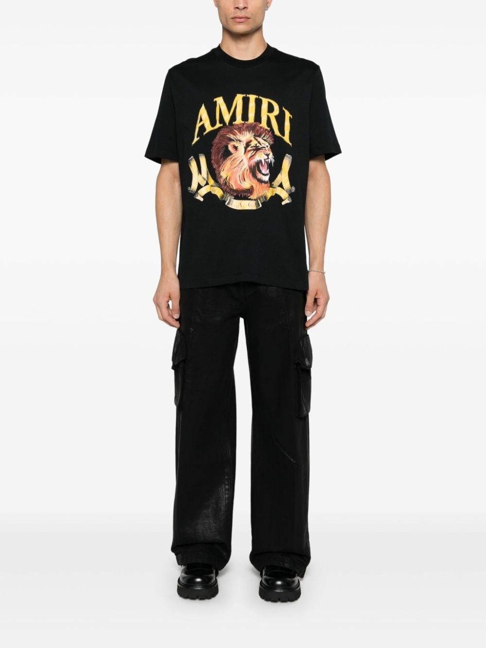 Amiri o1orln1025 Lion T-Shirt in Multicolor Size US XL / EU 56 / 4 - 2 Thumbnail
