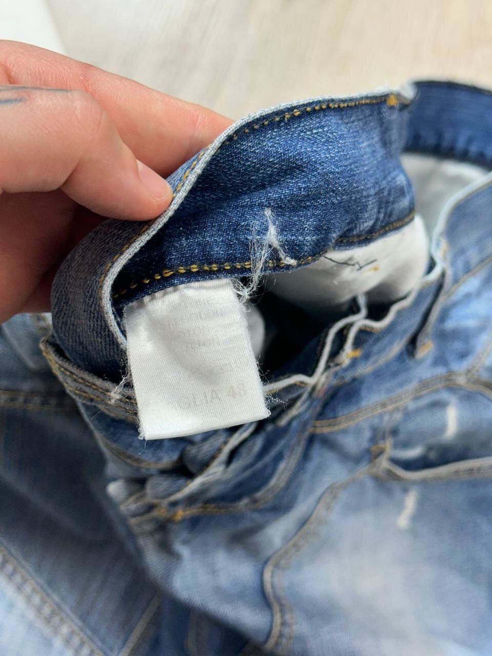 Japanese Brand × Vintage Vintage Reworked Avantgarde Jeans Size US 33 - 5 Thumbnail