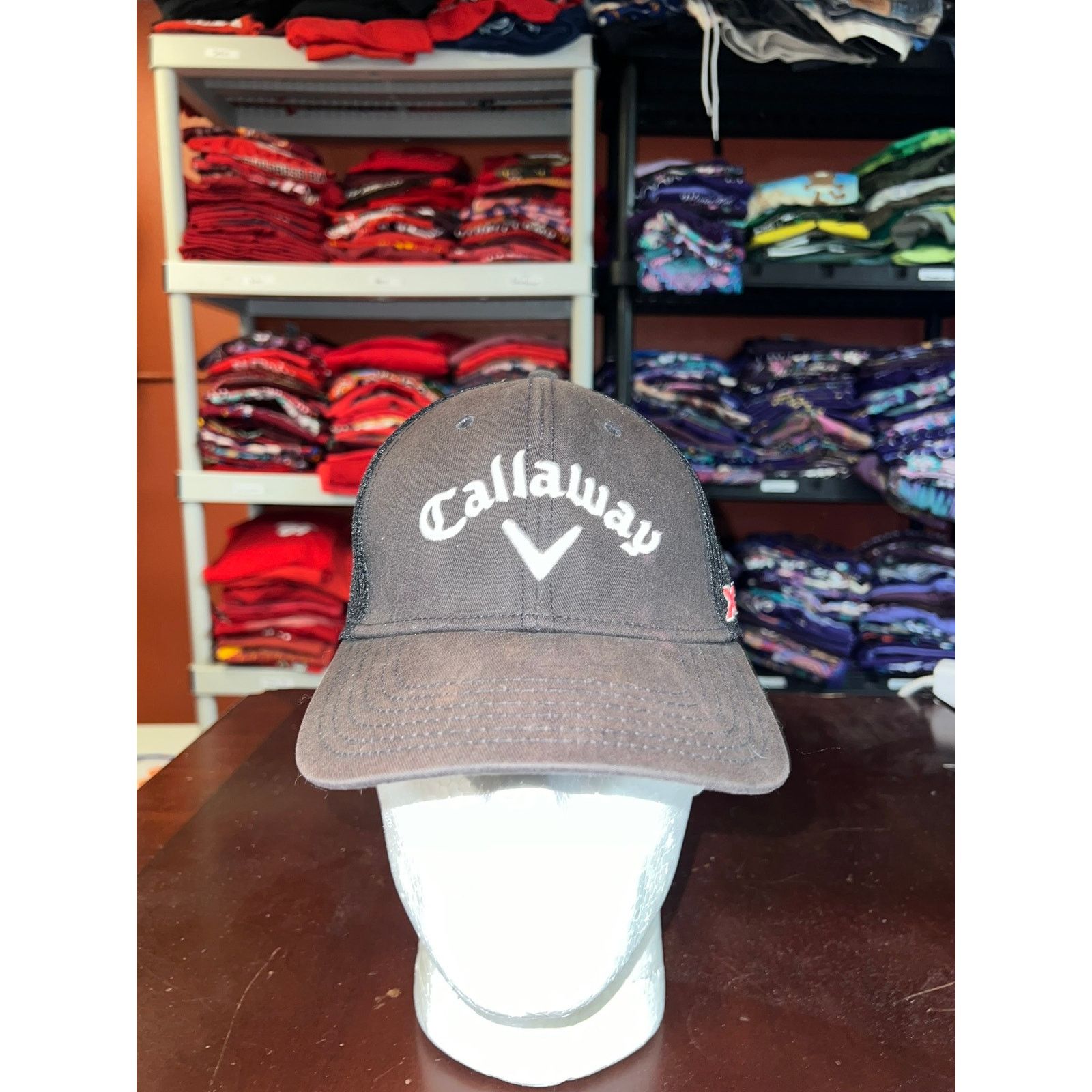 Callaway Callaway Odyssey Hat X Hot Golf Golfing Black Faded Headwear Size ONE SIZE - 1 Thumbnail