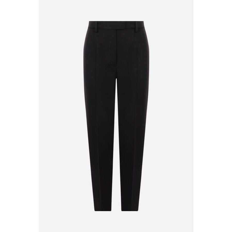 Prada PRADA Black Wool Pants New & Authentic (Women's size:IT 40;) Size 27" / US 4 / IT 40 - 1 Thumbnail