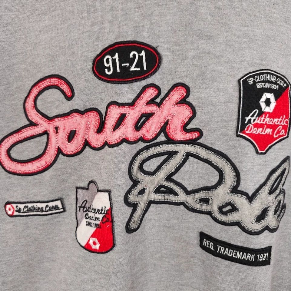 Southpole VINTAGE Southpole Sweatshirt Hoodie Mens 2XL Gray Streetwear Embroidered Y2K JNCO Size US XXL / EU 58 / 5 - 3 Thumbnail