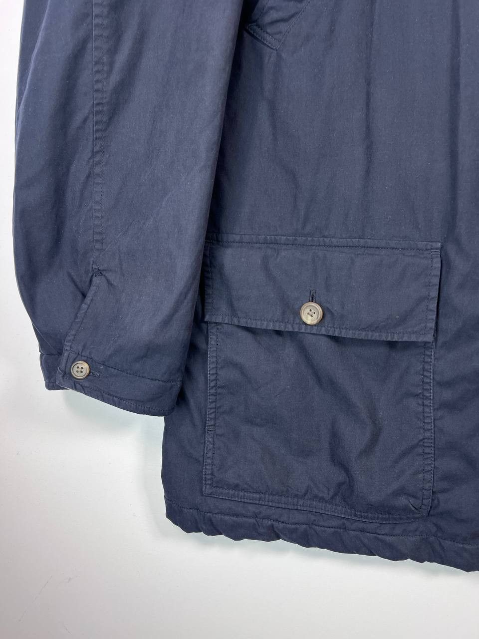 Polo Ralph Lauren Polo Ralph Lauren Mens Navy Quilted Jacket Corduroy Size XL Size US XL / EU 56 / 4 - 4 Thumbnail