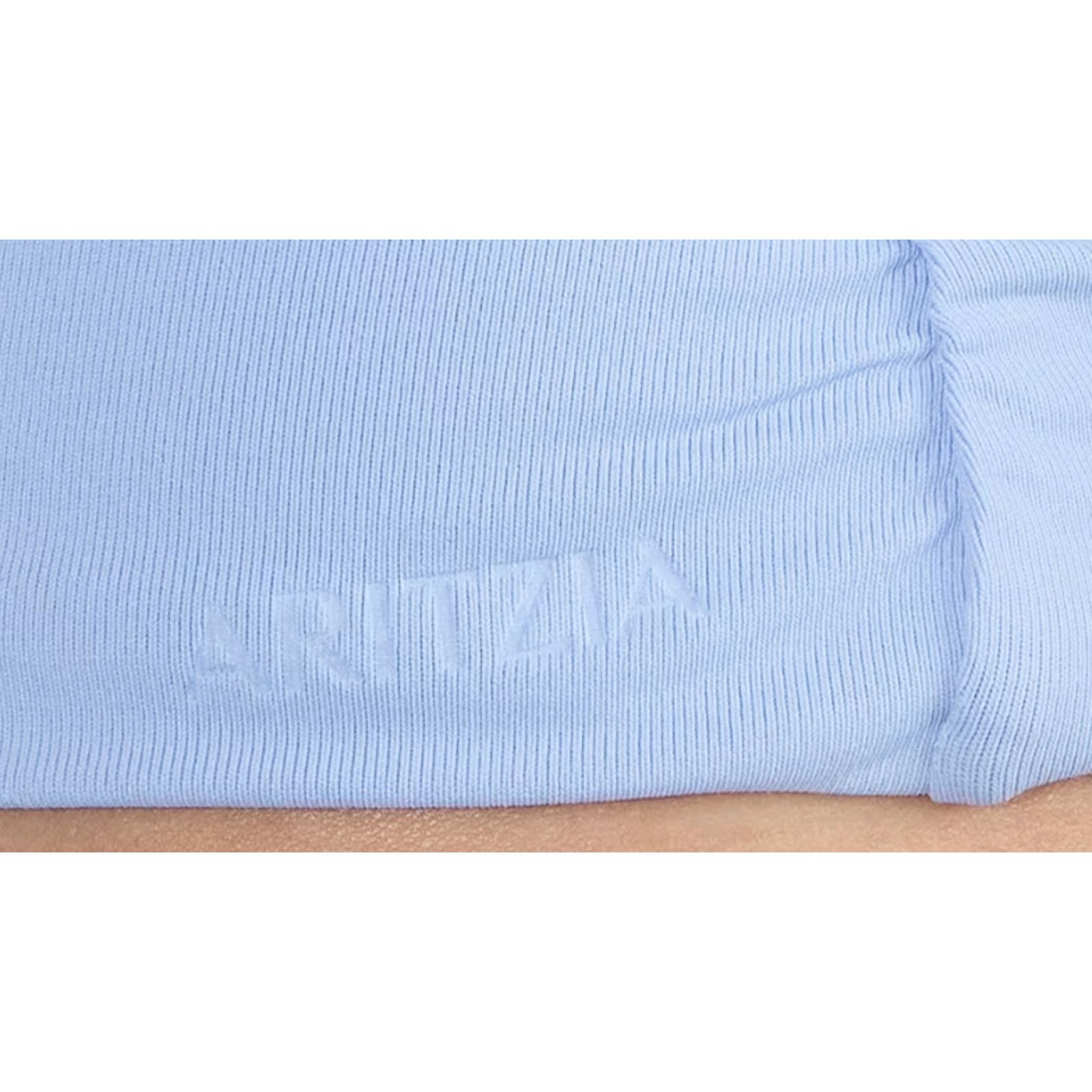 Aritzia NEW Aritzia Contour Flourish Top Blouse Sky Blue Small Size XS / US 0-2 / IT 36-38 - 7 Thumbnail