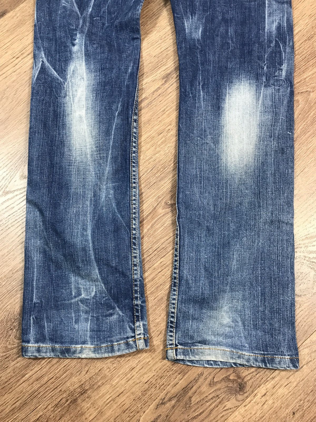 Japanese Brand × Takeshy Kurosawa × Vintage Vintage Takeshy Kurosawa Distressed Jeans Japanese Style Size US 34 / EU 50 - 14 Thumbnail
