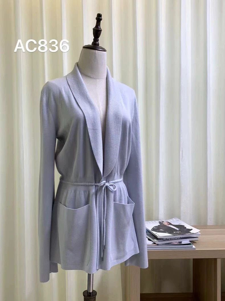 Loro Piana LORO PIANA Cashmere knotted sweater coat Size S / US 4 / IT 40 - 1 Thumbnail