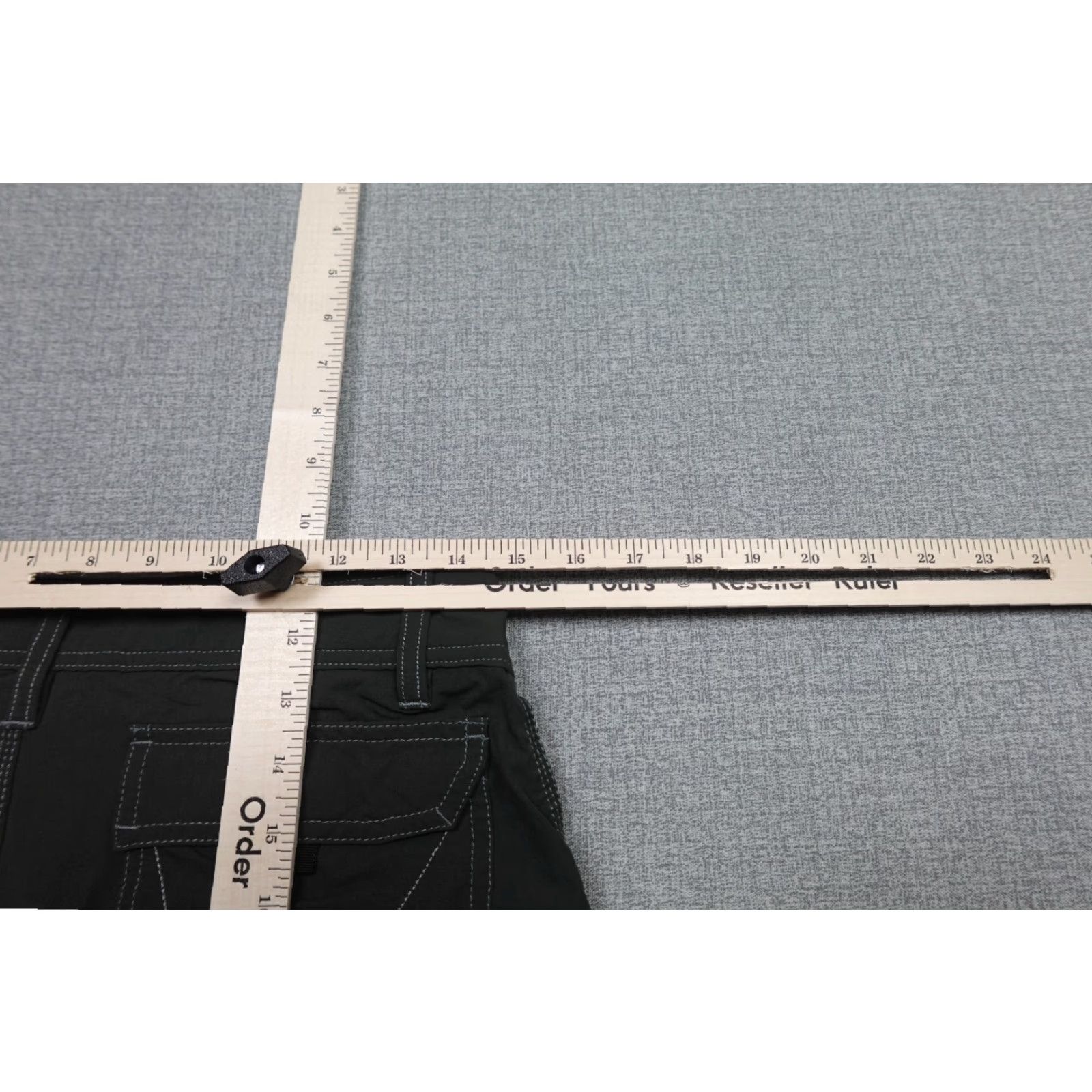 Vintage AFTCO Cargo Short Mens 30 Green Lightweight Pockets Zip 5-Pocket Belt Loops Summer Casual USA Mens Size US 30 / EU 46 - 6 Thumbnail