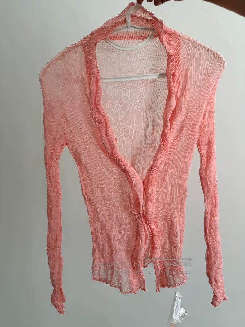 Issey Miyake Issey Miyake Pink Willow Cardigan Size M / US 6-8 / IT 42-44 - 1 Thumbnail