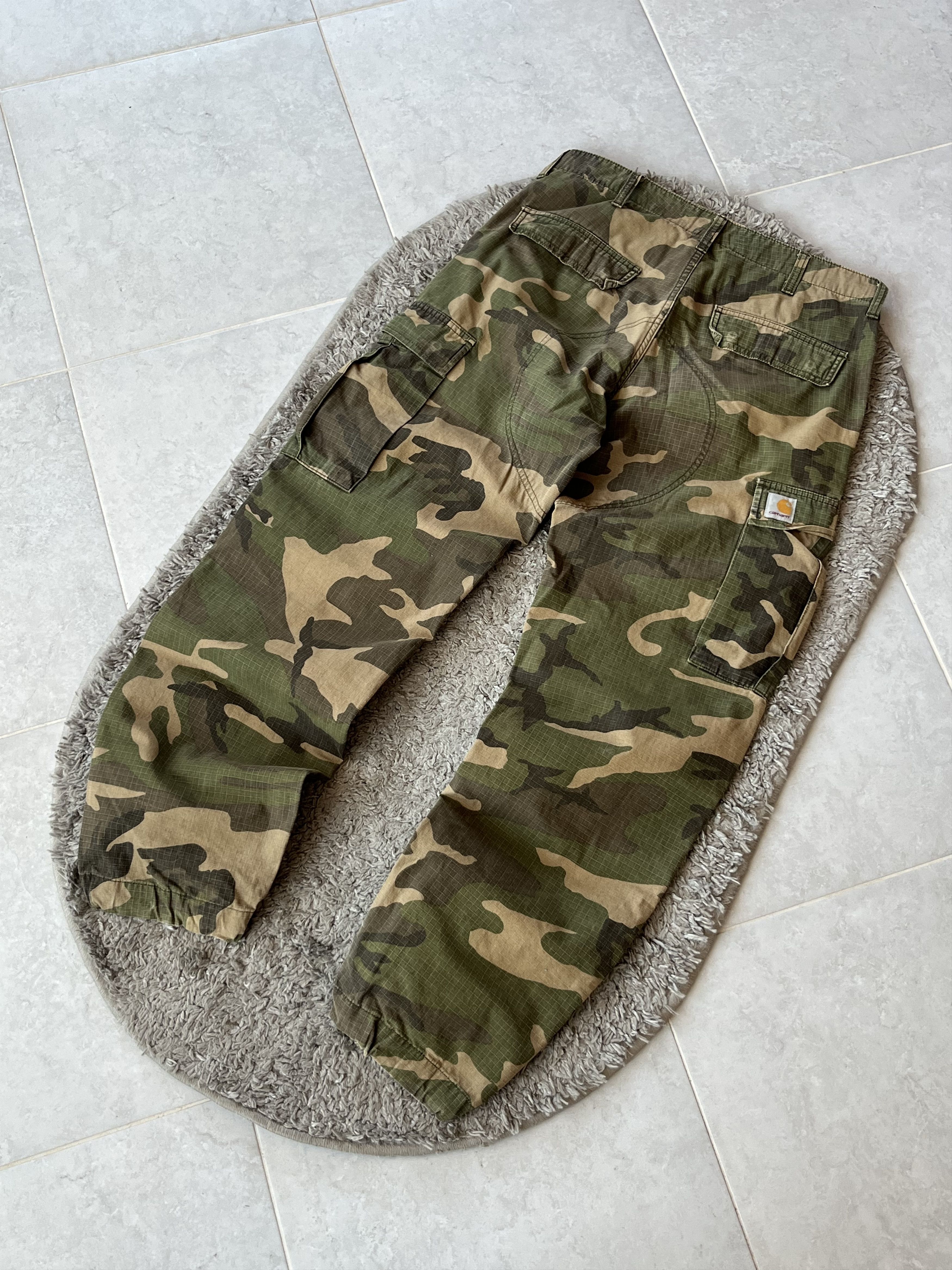 Carhartt Vintage Military Cargo Pants Carhartt Very Rare Y2K Style Size US 32 / EU 48 - 2 Thumbnail