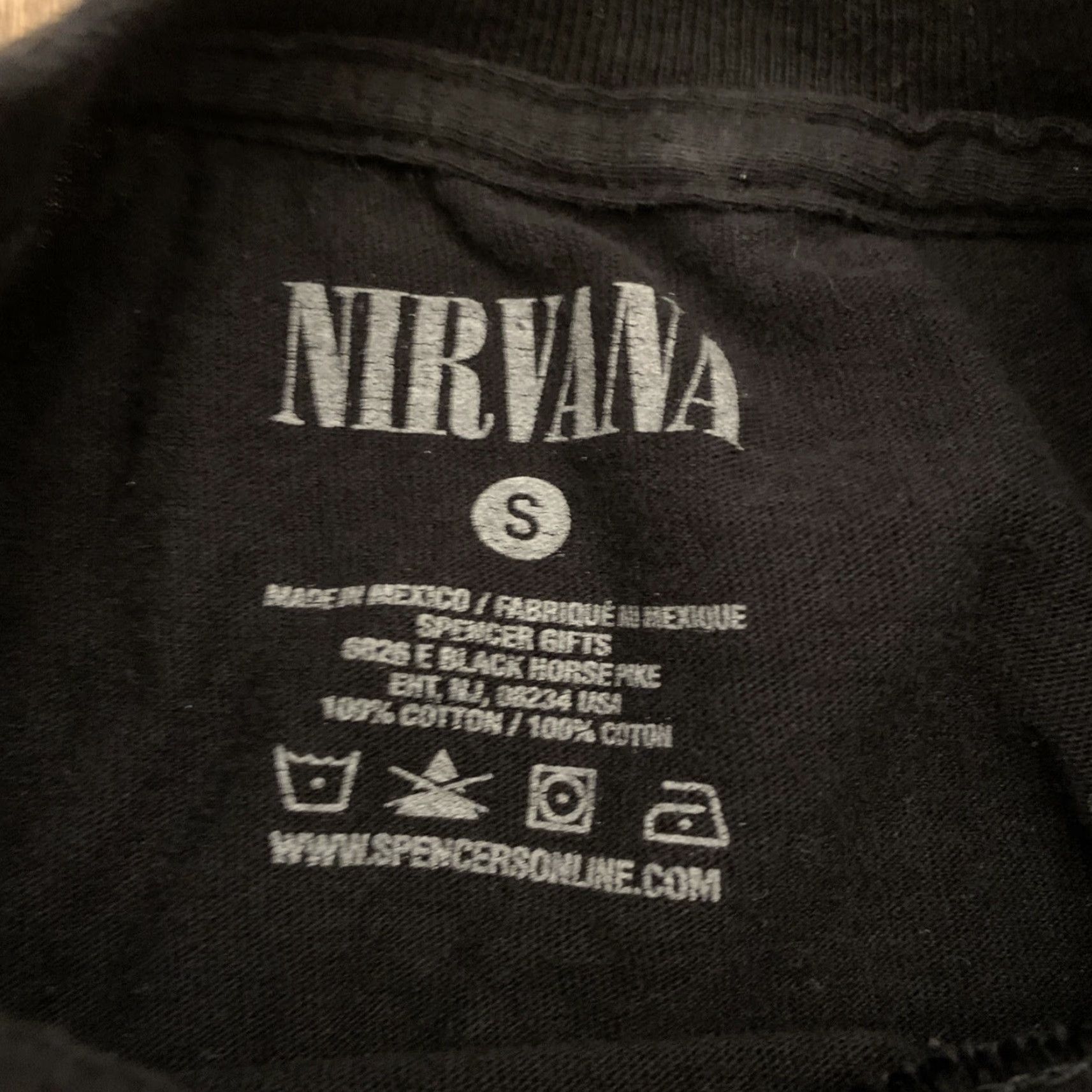 Vintage Nirvana Smiley Face Graphic T-Shirt Men’s Black Size Small Rock 2014 Size US S / EU 44-46 / 1 - 4 Thumbnail