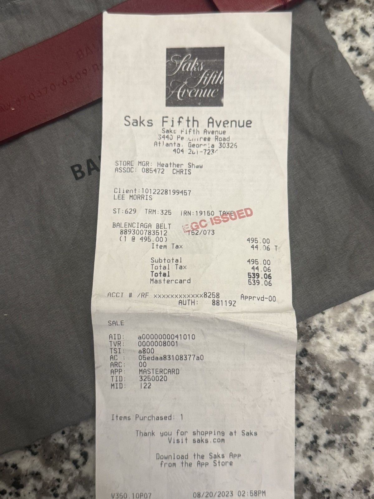 Balenciaga Balenciaga Belt Size 30 - 4 Thumbnail
