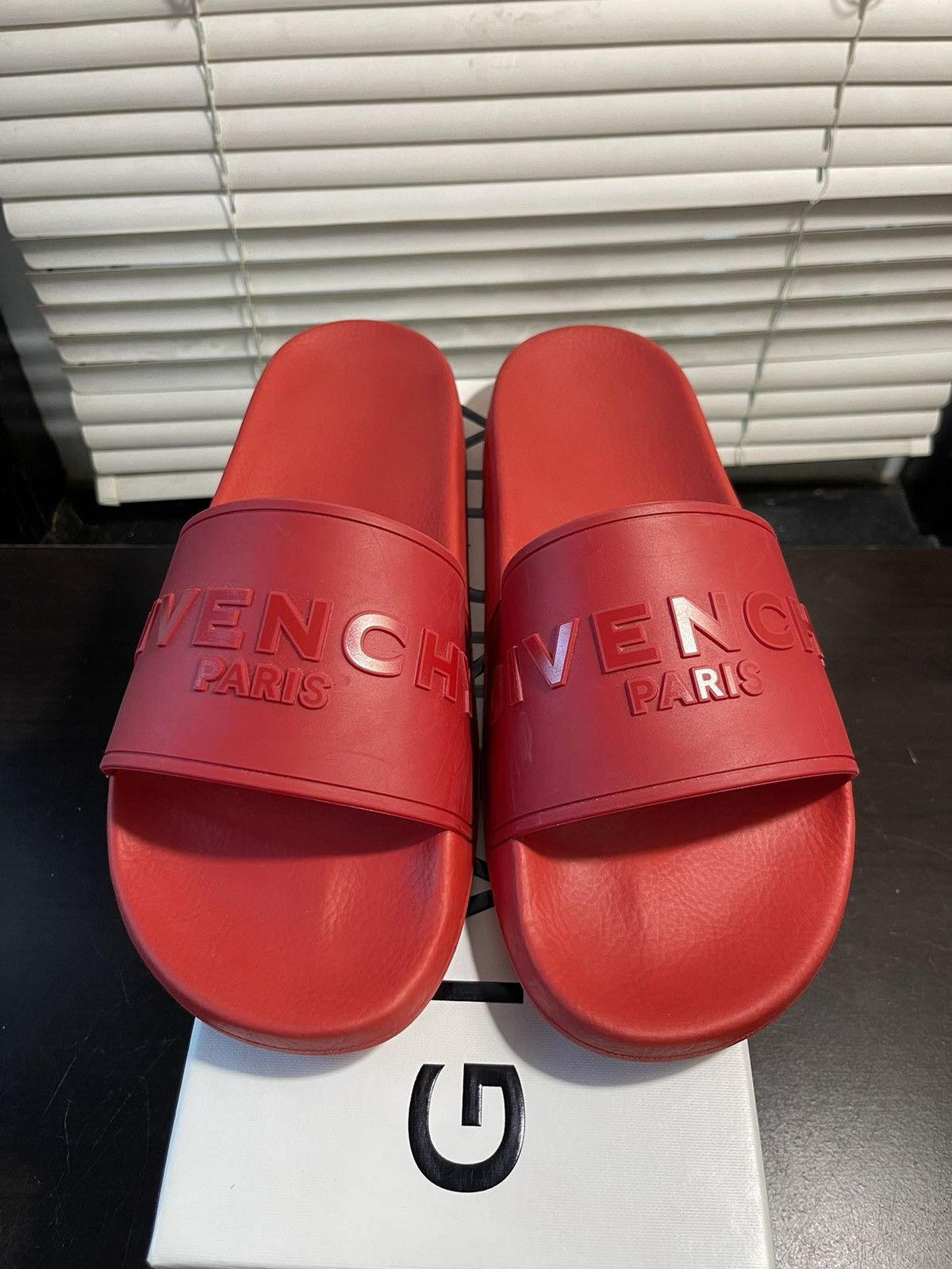 Givenchy Givenchy Slides Red Size 11 Grailed