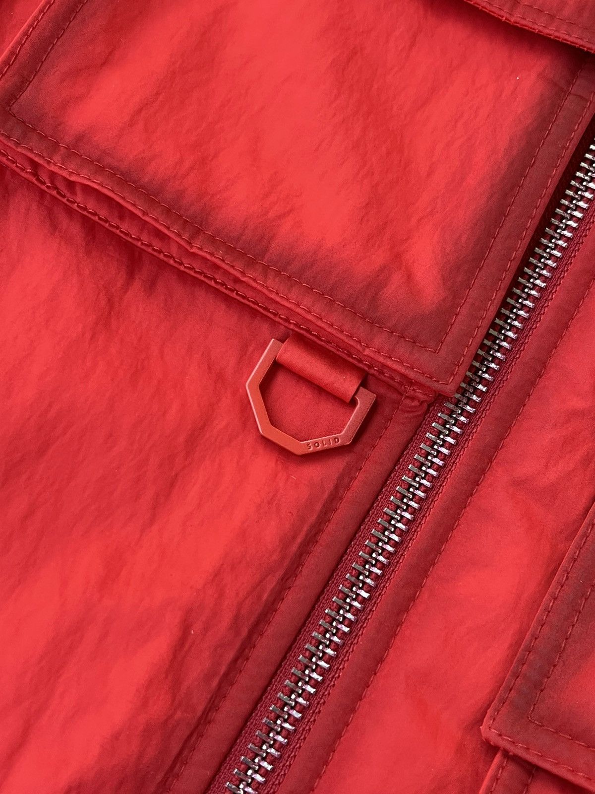 Solid Homme × Wooyoungmi !DS! SS23 Solid Homme Red Multipocket Bomber Size US M / EU 48-50 / 2 - 14 Thumbnail