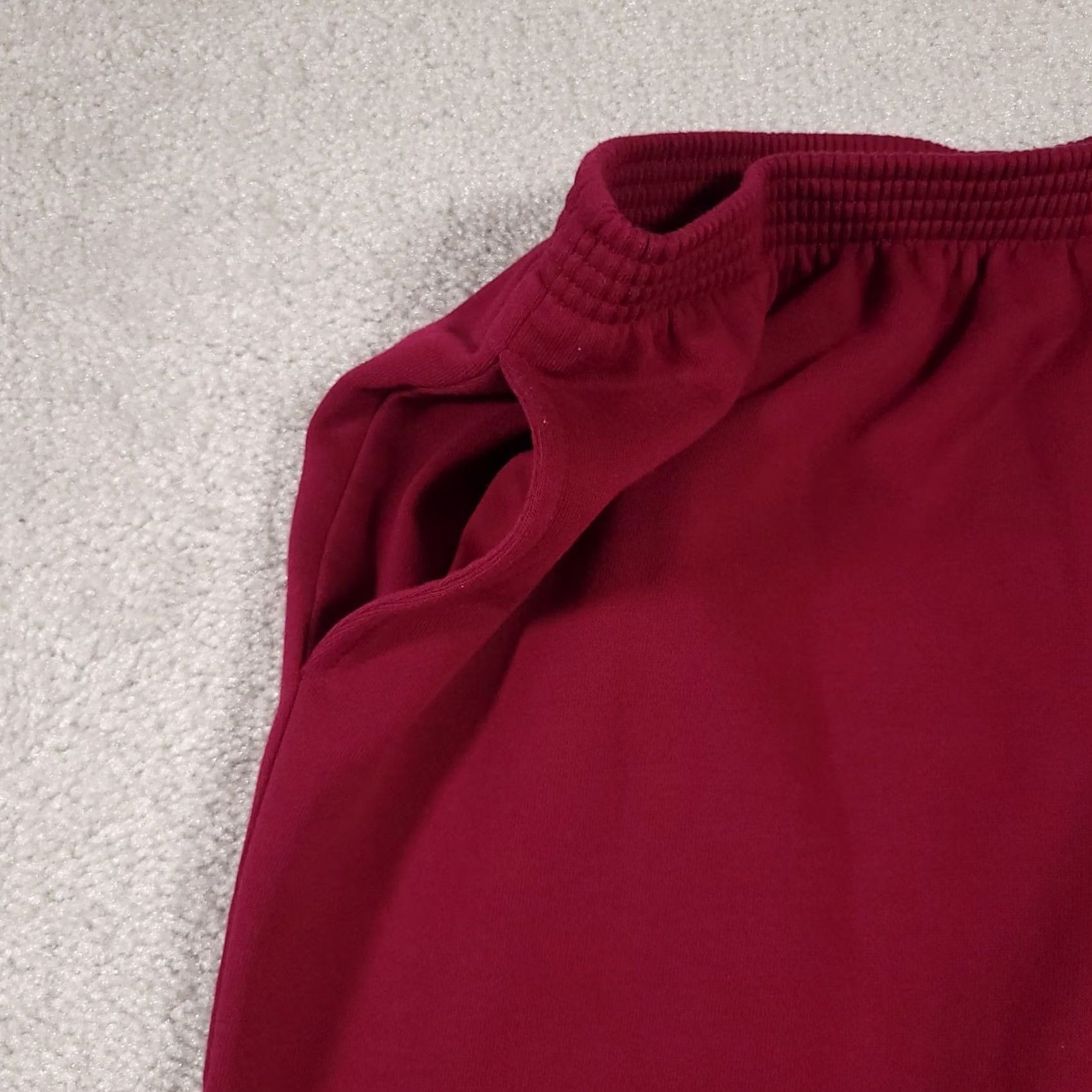 Vintage VINTAGE Alfred Dunner Pants Women's 12 Red Sweatpants Polyester Blend Elastic Waist Size 34" / US 12 / IT 48 - 4 Thumbnail