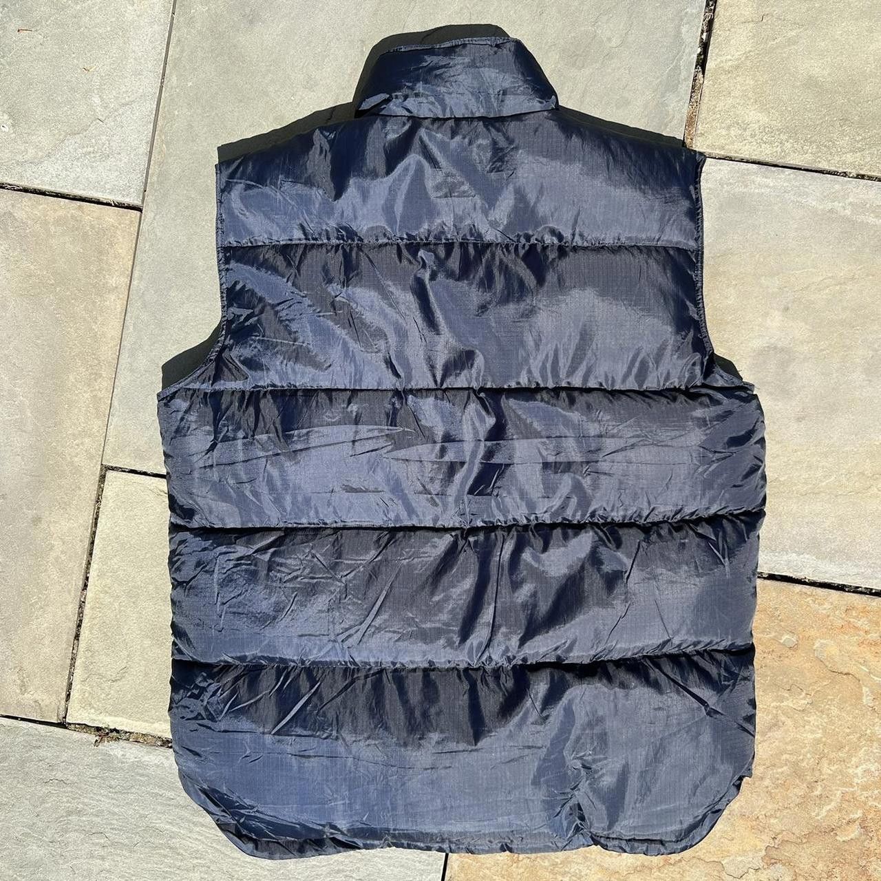 Other Y2K Ripstop Puffer Vest Navy Down Feather Fill Size US XL / EU 56 / 4 - 2 Thumbnail