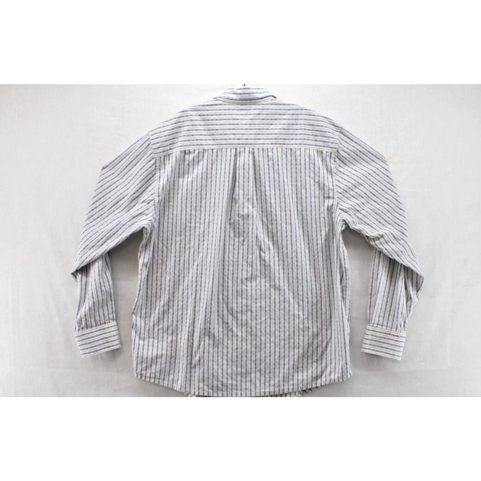 Tommy Bahama Tommy Bahama Shirt Men's XL Blue Stripe Flip Cuff Long Sleeve Hidden Button Down Size US XL / EU 56 / 4 - 2 Thumbnail