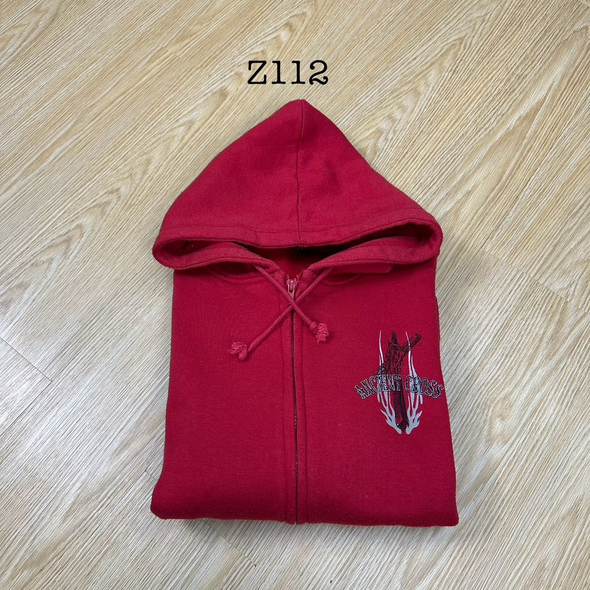 14th Addiction Vintage Ancient Cross Punk LGB Hellstar Style Hoodie Z112 Size US L / EU 52-54 / 3 - 12 Thumbnail