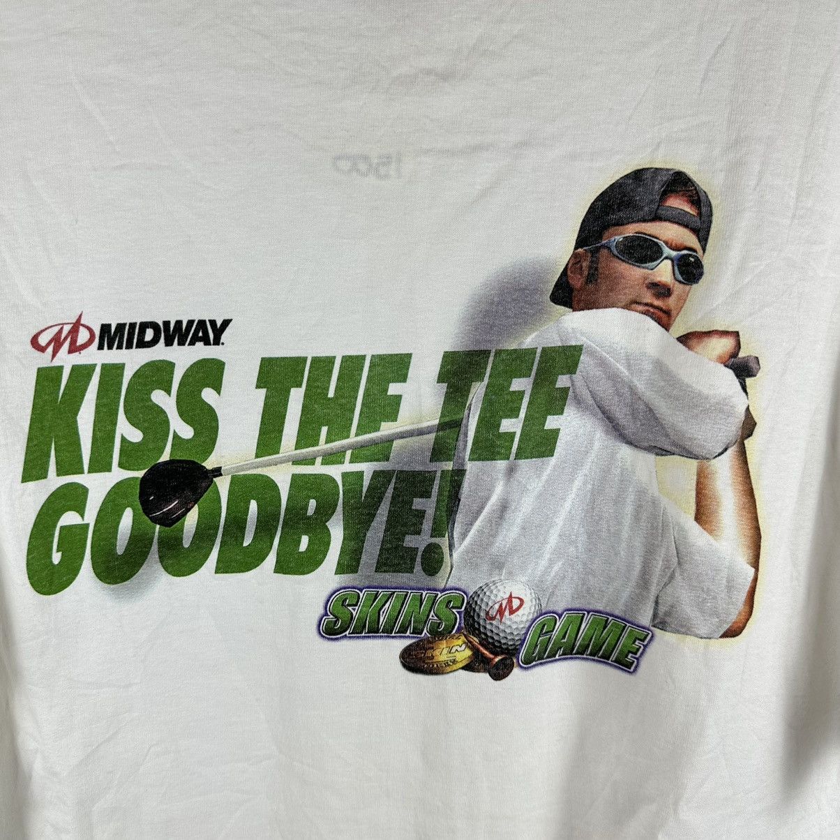 Fruit Of The Loom × Vintage Vintage 2000 Skins Game Midway Golf Arcade Video Game Tshirt Size US XL / EU 56 / 4 - 4 Thumbnail