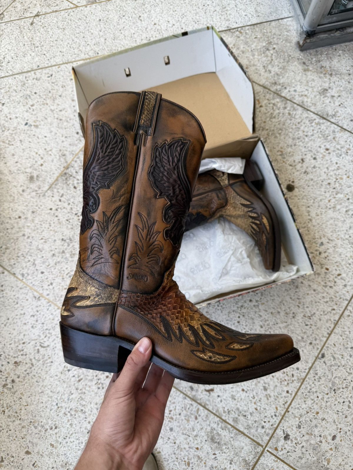 Sancho Boots SANCHO COWBOY REAL LEATHER BOOTS Size US 9 / EU 42 - 3 Thumbnail