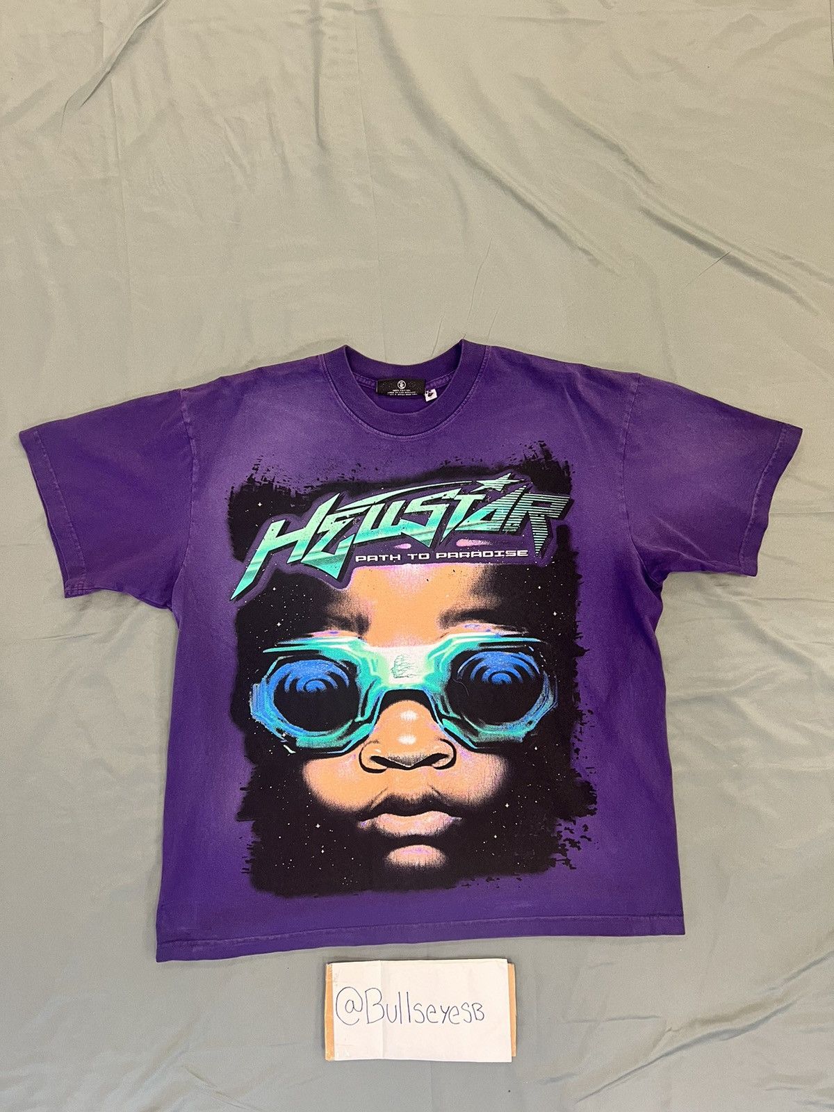 T-shirt Hellstar Goggles Homme, Noir, Coton, Taille M, Neuf Avec étiquettes, Fabriqué USA