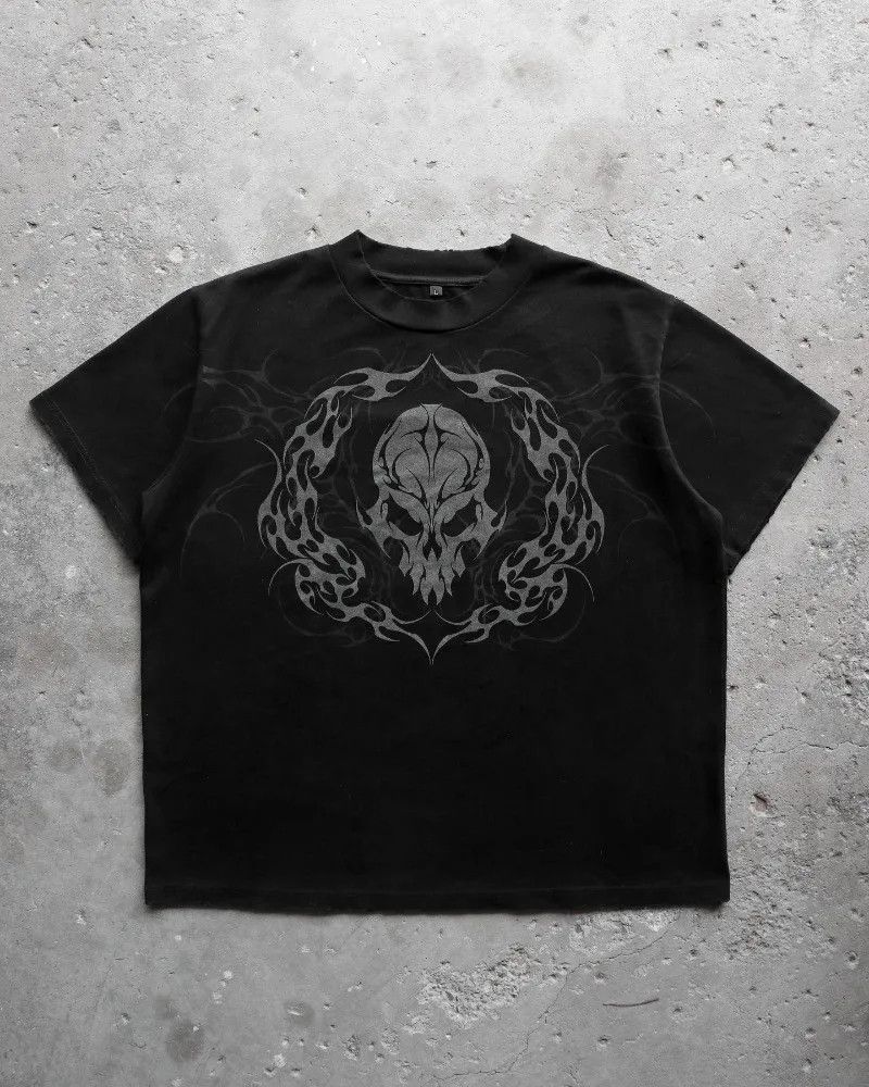 Vintage Y2k skeleton print Size US XL / EU 56 / 4 - 1 Thumbnail