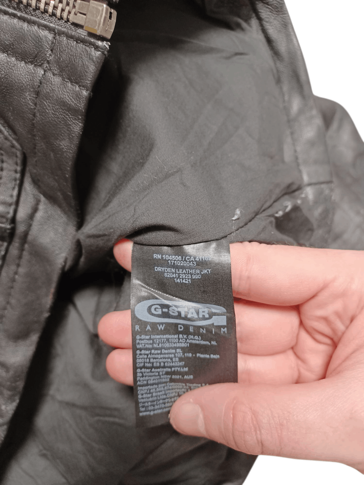 G-Star G STAR RAW FIRE LEATHER MULTIPOCKET JAPANESE JACKET Size US XL / EU 56 / 4 - 7 Thumbnail