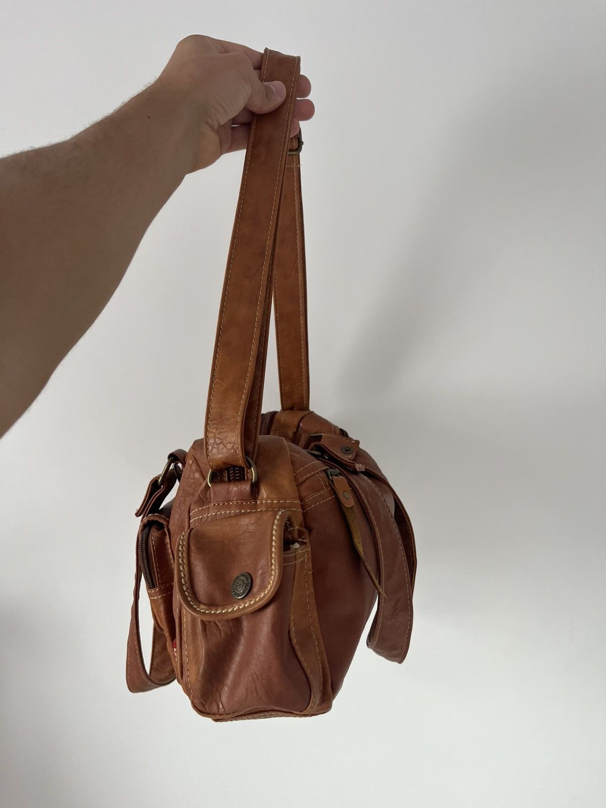 Diesel Diesel vintage y2k leather bag multiple cargo Size ONE SIZE - 6 Thumbnail